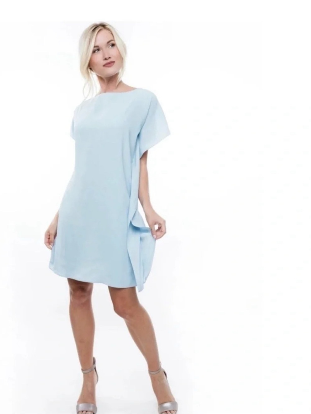 Anna Cate Eva Dress in Provence Blue Sz Medium